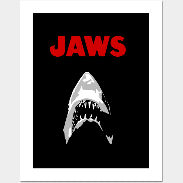 Jaws Wall Art by Woah_Jonny